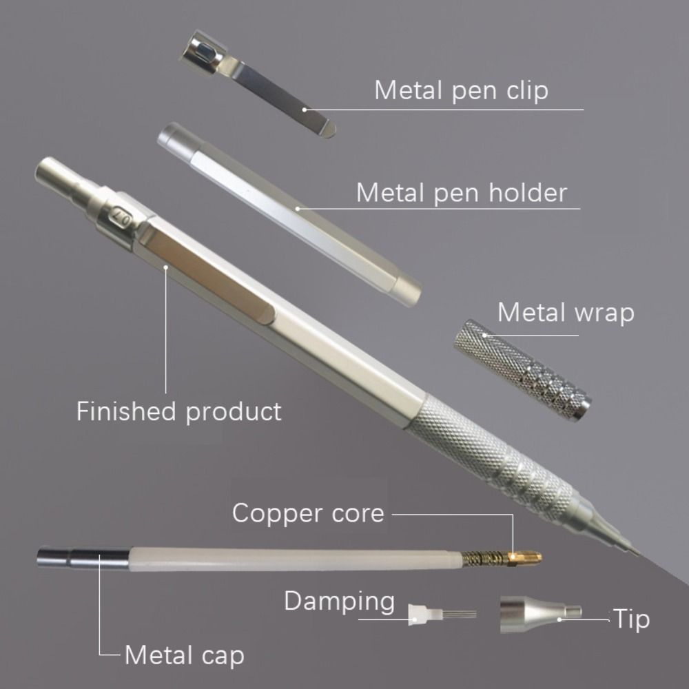 Mechanical Pencil 0.3 - Matita Meccanica Creativa in Metallo, Strumento