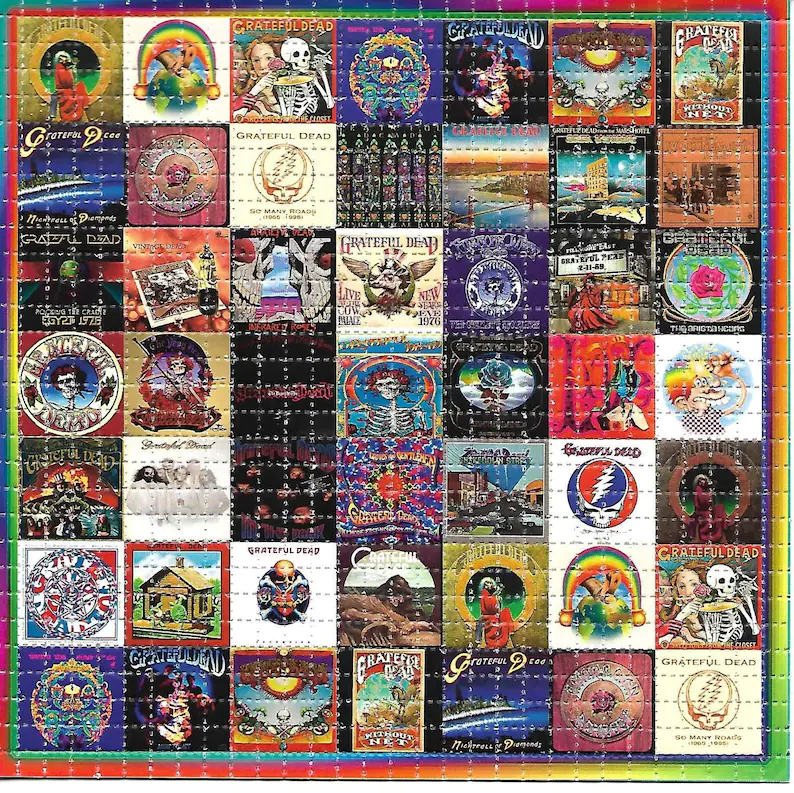 Ink Blotter Paper - Album anni '60 Psychedelic LSD/Safter senza