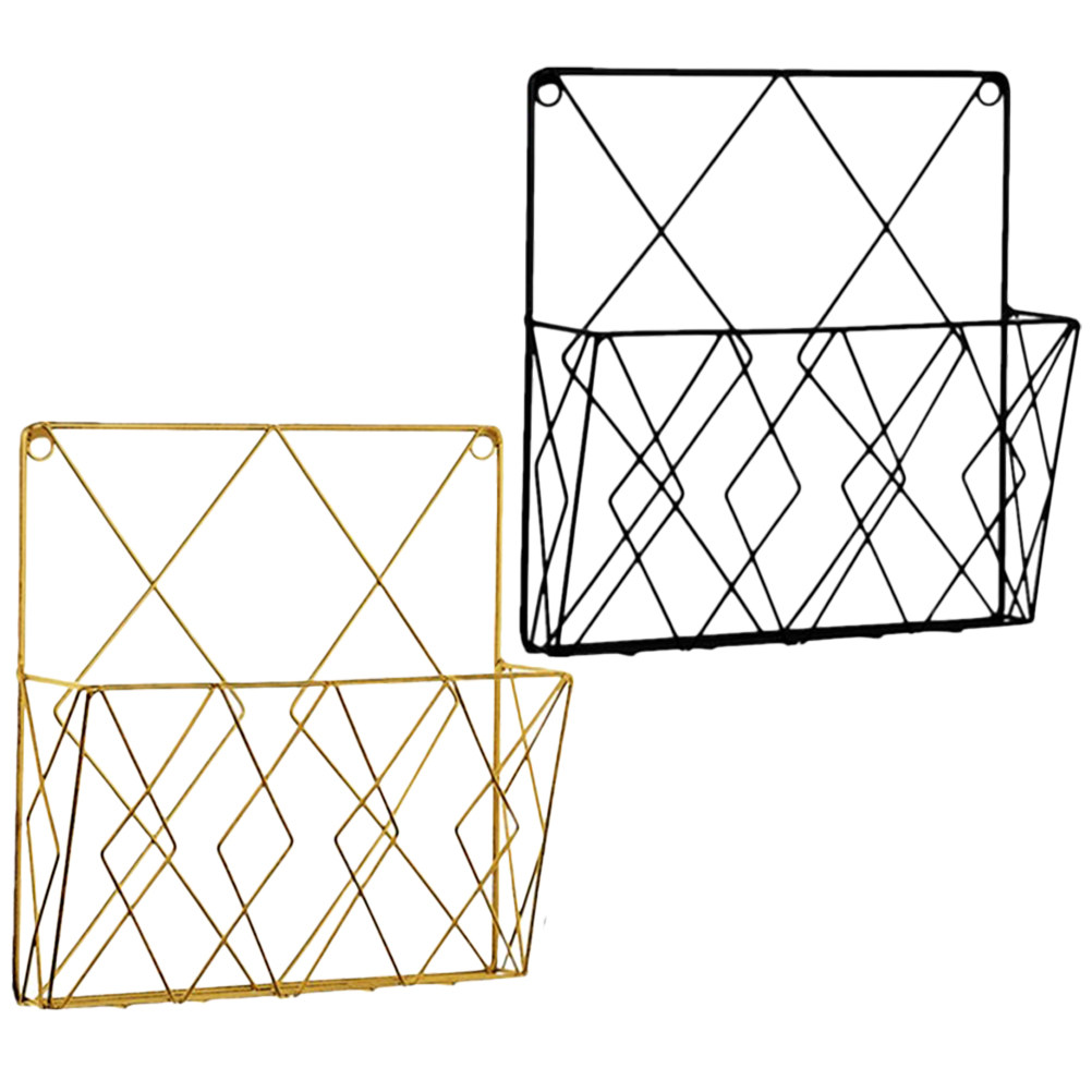 Magazine Holder Rack - 2 Pezzi Portadocumenti da Parete in