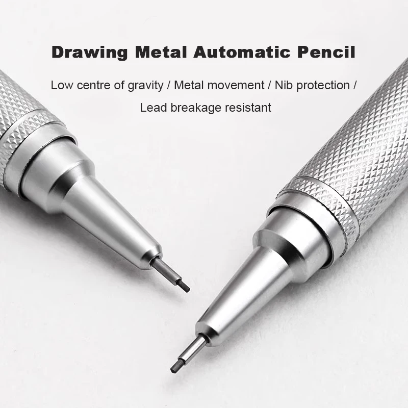 Mechanical Pencil 0.3 - Set di matite meccaniche in metallo