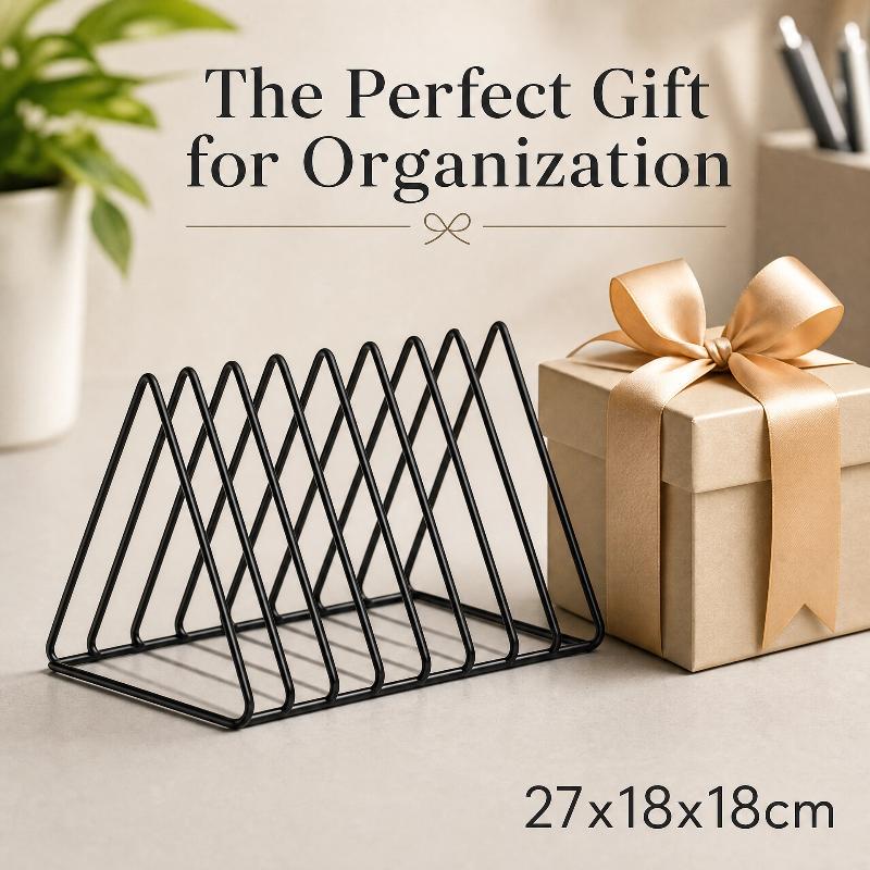 Magazine Holder Rack - Organizzatore da Scrivania in Metallo a