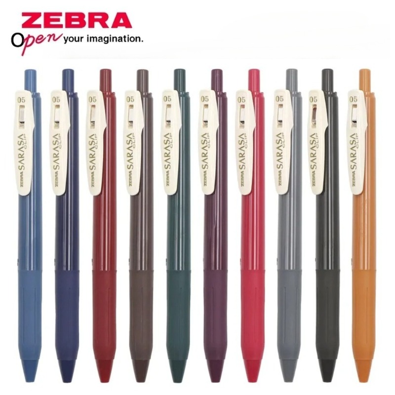 Zebra Pen Sarasa - Penne gel retrò giapponesi ZEBRA Zebra