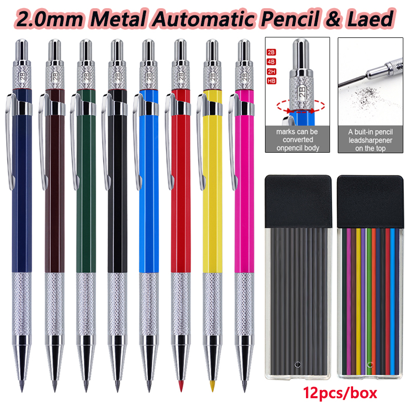 Staedtler Pencil Lumocolor - Nuova matita meccanica in metallo multicolore,