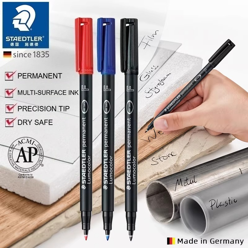 Staedtler Pencil Lumocolor - 1 penna universale Staedtler Lumocolor, punta