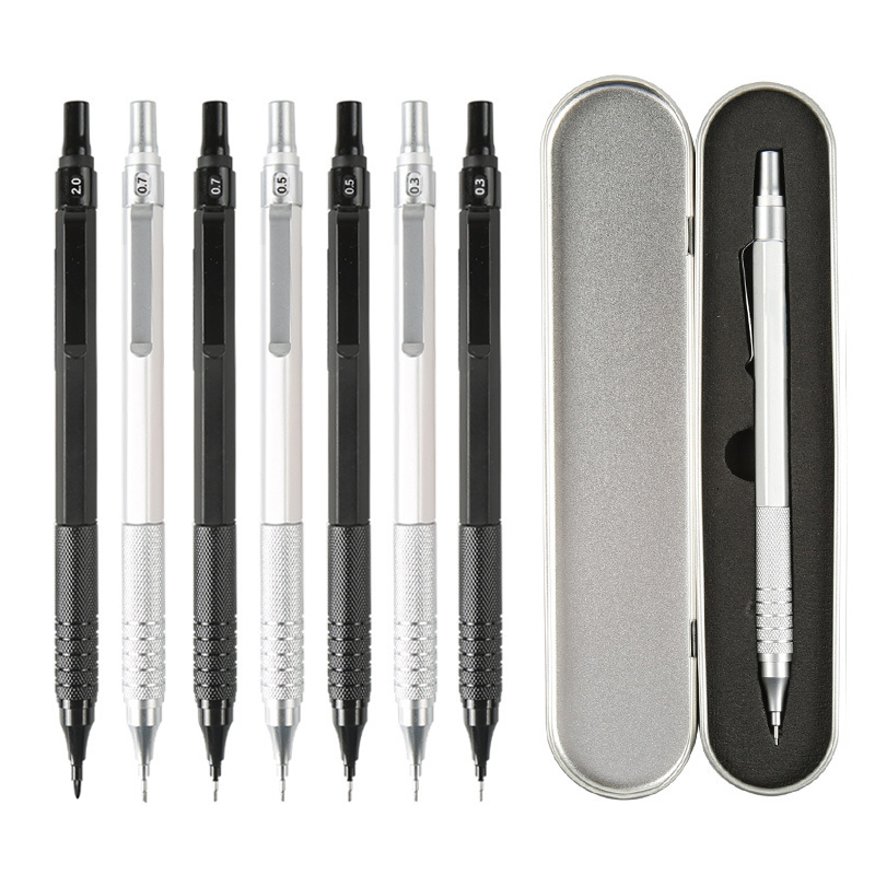 Mechanical Pencil 0.3 - Set di Matite Meccaniche in Metallo