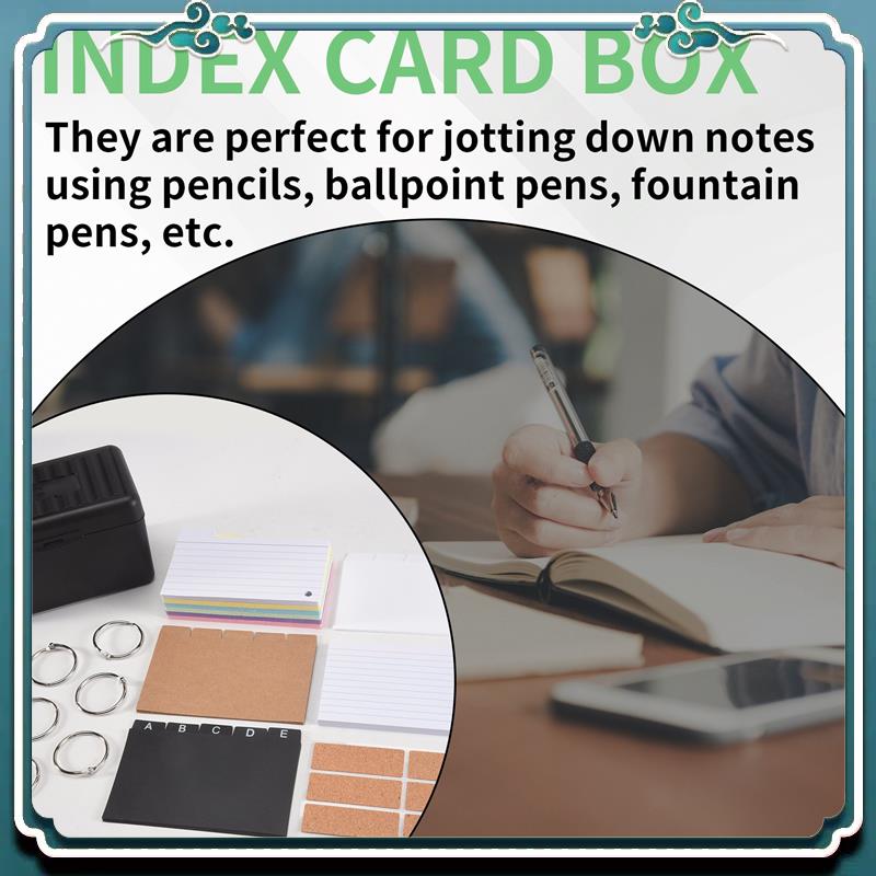 Set di porta schede indice, sc - Card Index Box recensione e prezzo