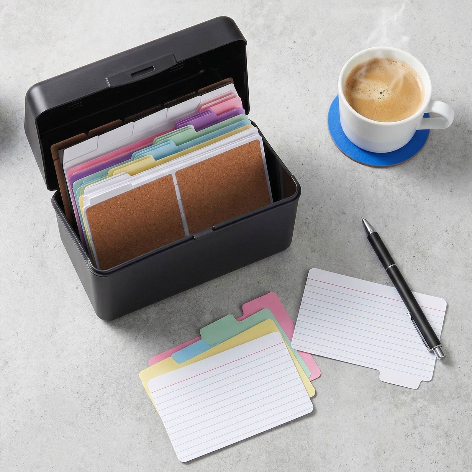 2 Set di Scatole Porta Carte d - Card Index Box recensione e prezzo