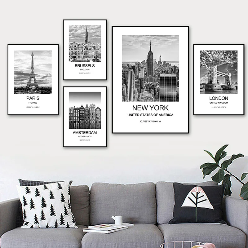 Poster della città New York Lo - Ink Blotter Paper recensione e prezzo