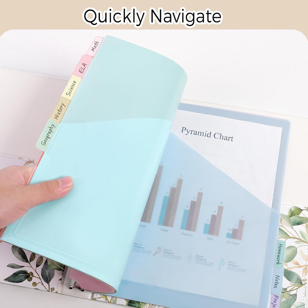 8 divisori per raccoglitori A4 - Tab Divider A4 recensione e prezzo