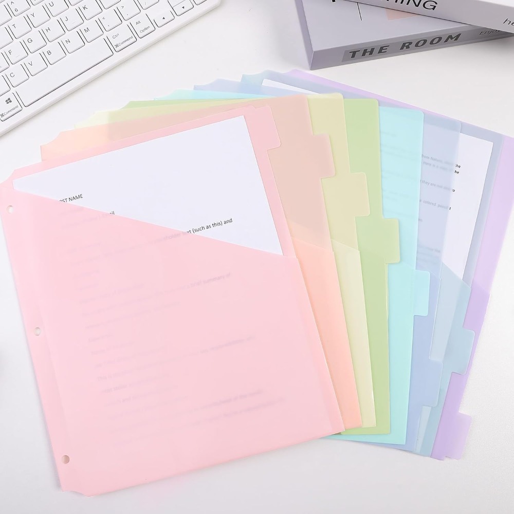 8 divisori per raccoglitore A4 - Tab Divider A4 recensione e prezzo