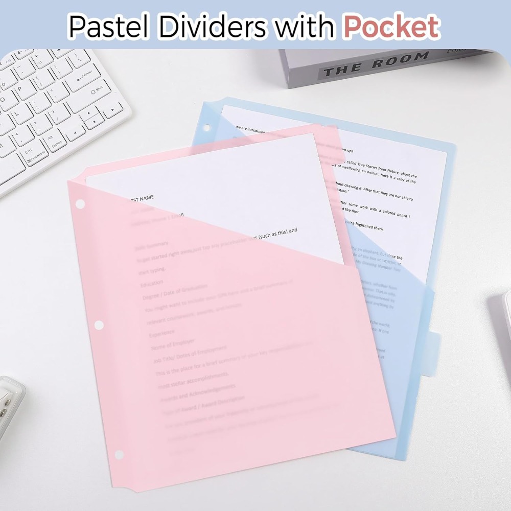 8 divisori per raccoglitore A4 - Tab Divider A4 recensione e prezzo