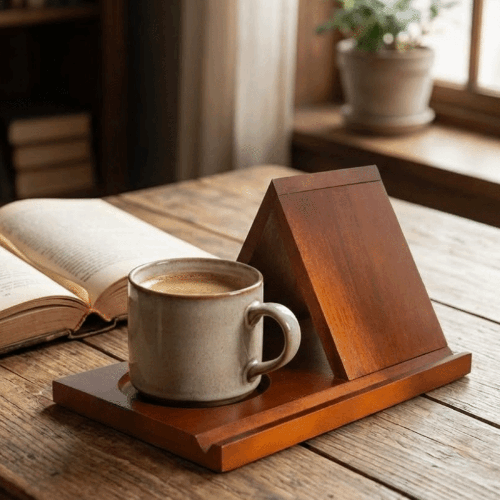 Supporto per Libri in Legno Mi - Magazine Holder Rack recensione e prezzo