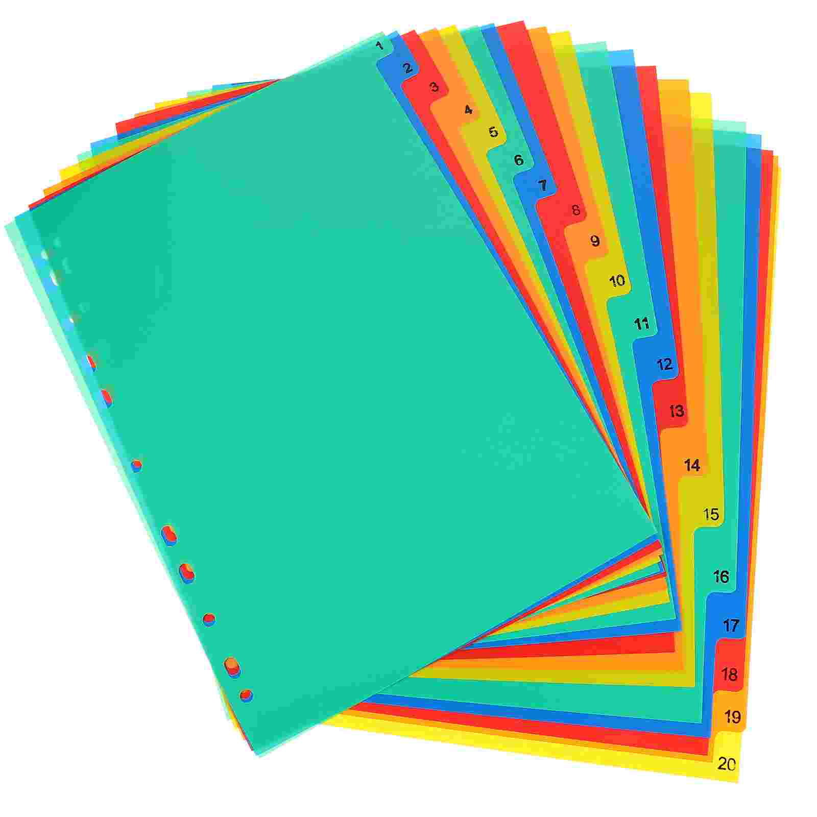 20 pezzi A4 separati fogli sci - Tab Divider A4 recensione e prezzo