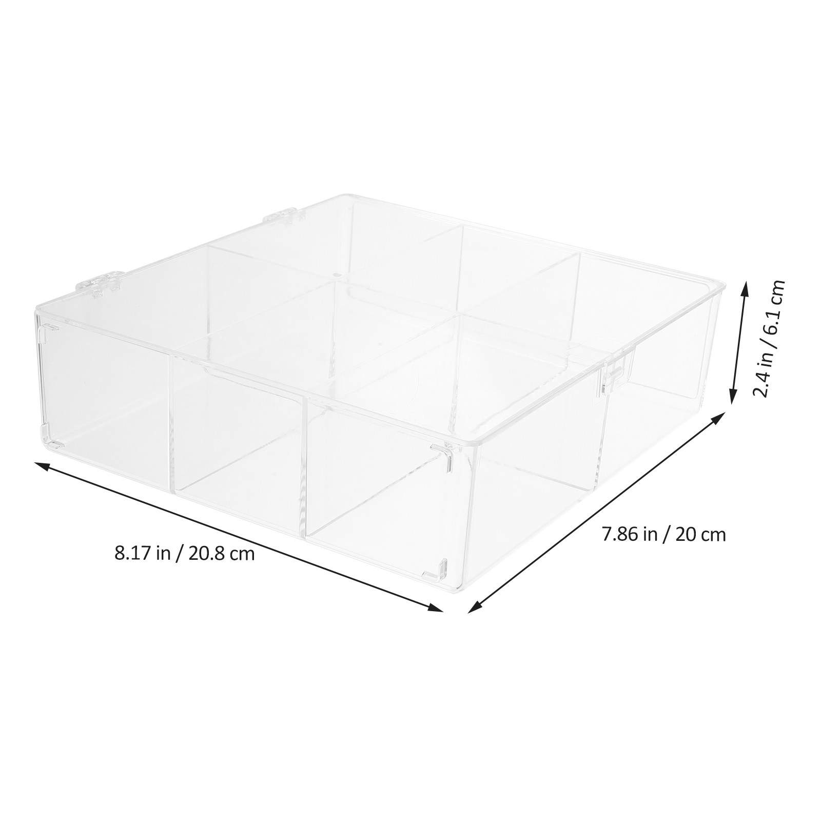 Scatola di Plastica Trasparent - Card Index Box recensione e prezzo